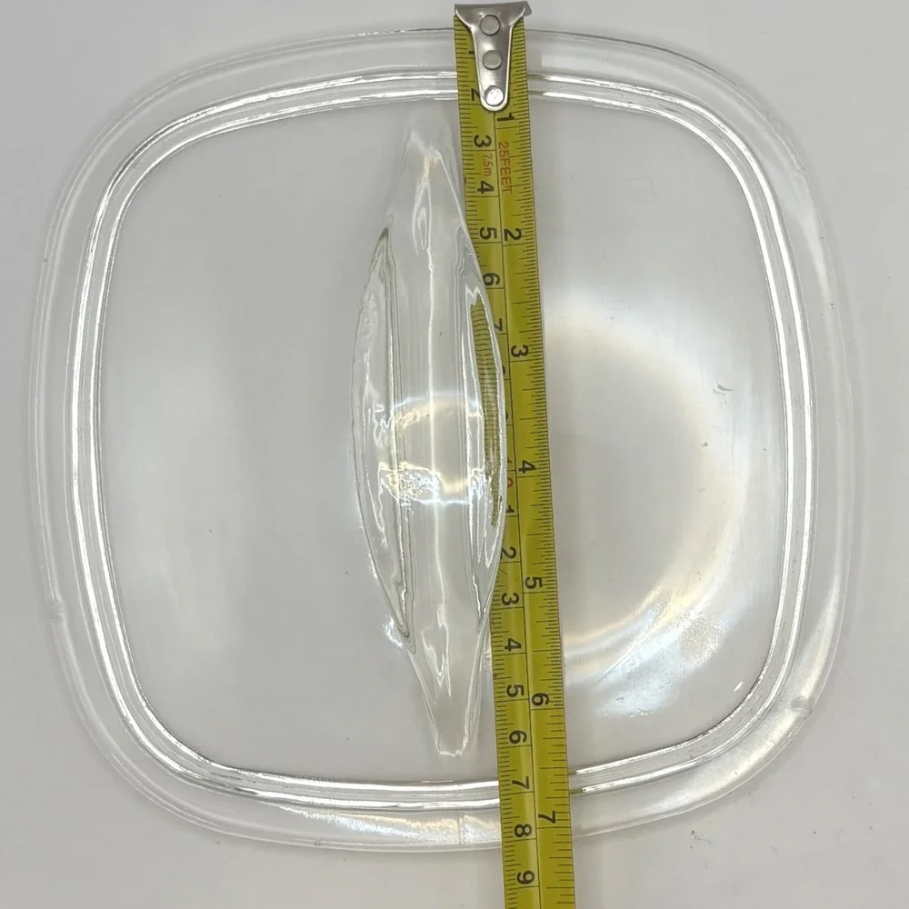Vtg Pyrex A-12-C Glass Lid 7.5